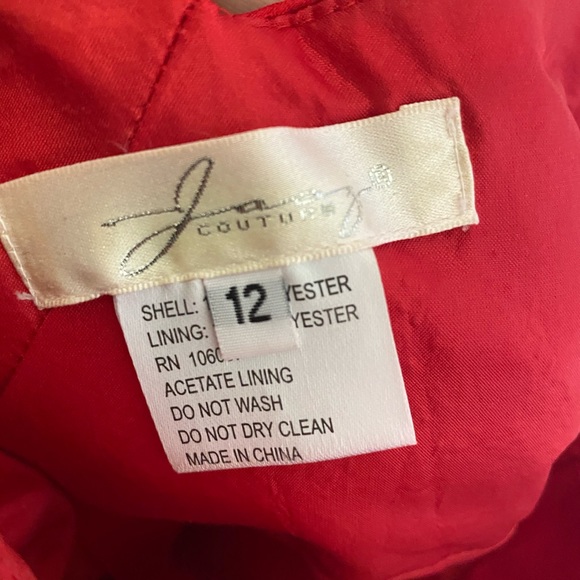 Red prom dress - Picture 3 of 3